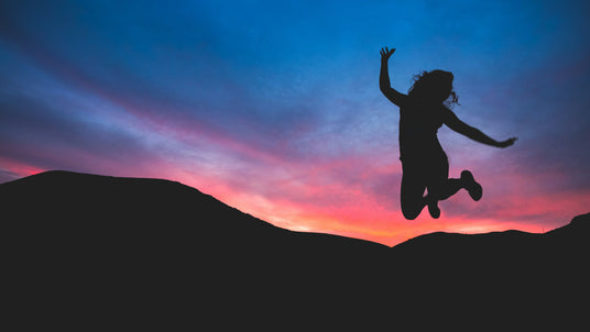 Jumping Shadow Girl
