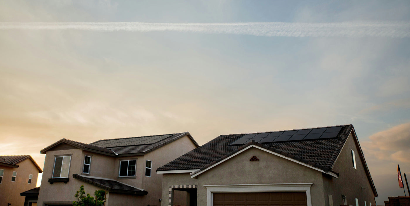 Houses with Solar Panels